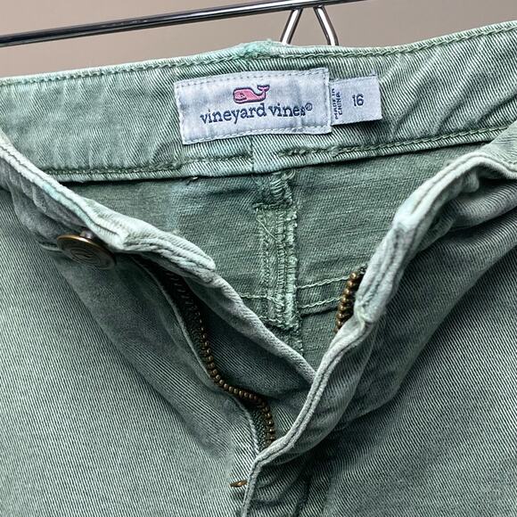 Vineyard Vines Olive Green Utility Skirt Size 16 - Picture 5 of 7